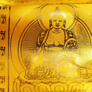 Buddha Gift Tibetan 5 Colors Windhorse Buddha Scriptures Auspicious Outdoor Prayer Flag
