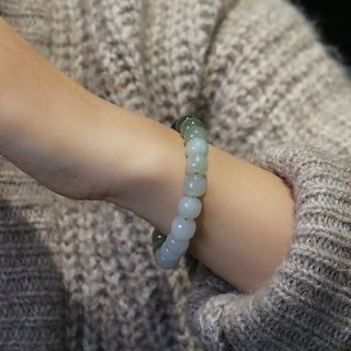 Buddha Gift Gradient Jade Luck Blessing Bracelet
