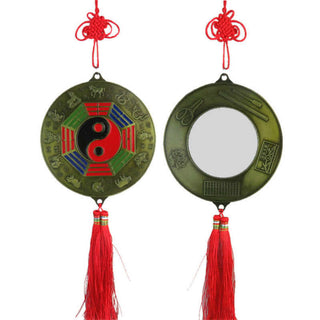 Buddha Gift Feng Shui Bagua Map Chinese Knotting Harmony Energy Map Mirror