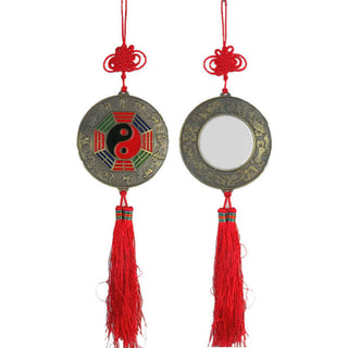 Buddha Gift Feng Shui Bagua Map Chinese Knotting Harmony Energy Map Mirror