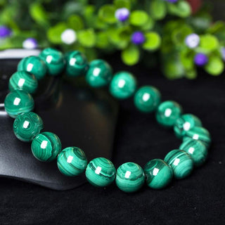 Buddha Gift Natural Malachite Protection Calmness Bracelet