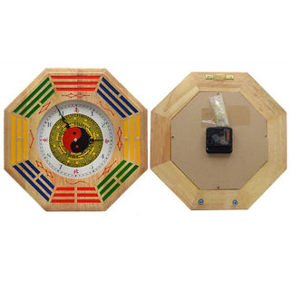 Buddha Gift Feng Shui Bagua Map Balance Energy Map Wall Clock