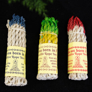 Buddha Gift Nepal Rope Incense Purify Healing Meditation Incense