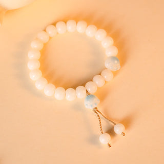 Buddha Gift Natural Bodhi Seed Lovely Paw Lucky Cat Paw Peace Bracelet