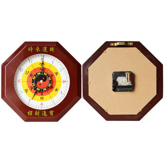 Buddha Gift Feng Shui Bagua Map Balance Energy Map Wall Clock