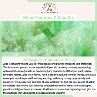 Buddha Gift  Jade Abundance Luck Ring