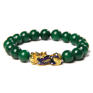Buddha Gift Pixiu Jade Abundance Protection Bracelet