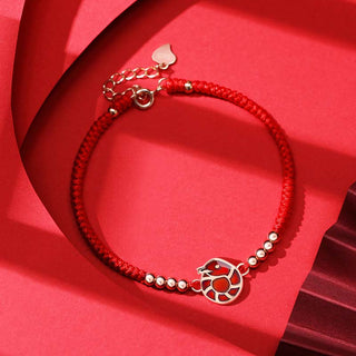 Buddha Gift 12 Chinese Zodiac Lucky Red String Bracelet