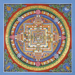 Buddha Gift Tibetan Thangka Painting Blessing Handmade Decoration