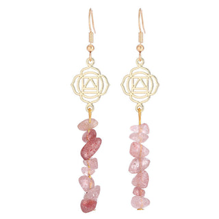 Healing Crystals Zen Cairn Confidence Earrings (Extra 30% Off | USE CODE: FS30)