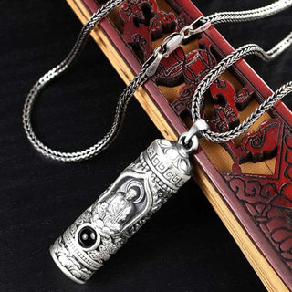 Buddha Gift Chinese Zodiac Natal Buddha Projection Prosperity Necklace Pendant