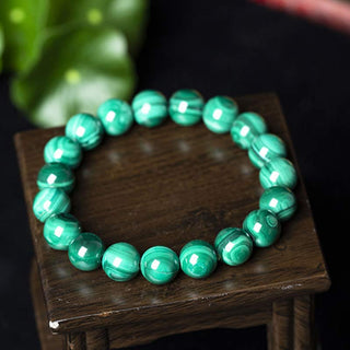 Buddha Gift Natural Malachite Protection Calmness Bracelet