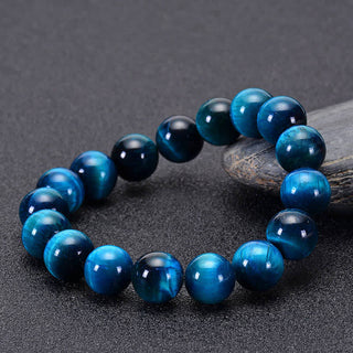 Buddha Gift Blue Tiger Eye Protection Bracelet