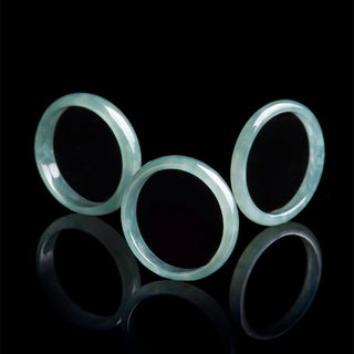Buddha Gift Natural Jade Prosperity Protection Ring