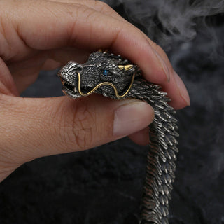 Buddha Gift Nordic Dragon Handmade Amulet Luck Protection Chain Bracelet