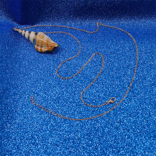 Buddha Gift Natural Shankha Conch Shell Seashell Lucky Necklace Pendant