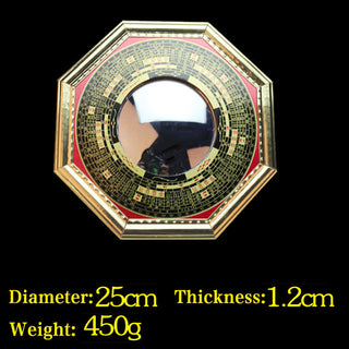 Buddha Gift Feng Shui Bagua Map Balance Harmony Living Room Energy Map Mirror