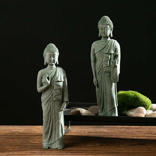 Buddha Gift Tibetan Meditation Contemplation Buddha Serenity Compassion Statue Figurine Decoration
