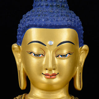 Buddha Gift Shakyamuni Compassion Copper Statue Decoration
