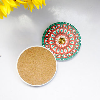 Buddha Gift Colorful Pattern Ceramic Blessing Stick Incense Burner