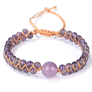 Buddha Gift Divine Blue Tiger Eye Stone Protection Bracelet