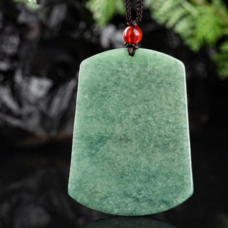 Buddha Gift Natural Jade Chinese Zodiac Dragon Sea Luck String Necklace Pendant