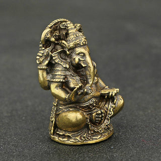 Buddha Gift Ganesh Ganpati Elephant Statue Wealth Home Decor