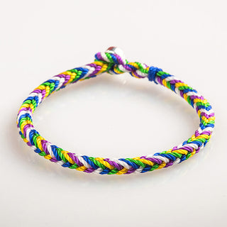 Buddha Gift "May everything go your way" Lucky Multicolored Bracelet