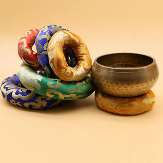 Buddha Gift Tibetan Singing Bowl Handcraft Cushion Decoration