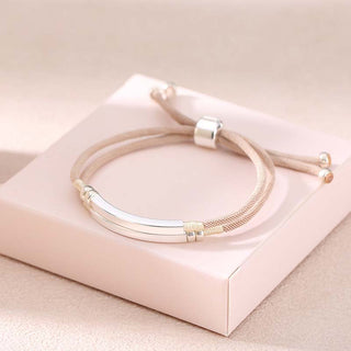 Buddha Gift 925 Sterling Silver Red String Layered Braid Bracelet