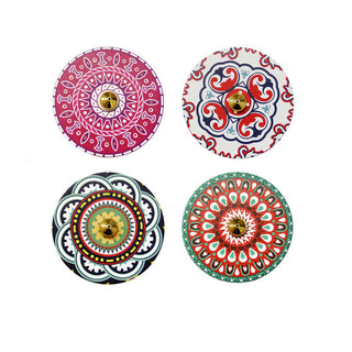 Buddha Gift Colorful Pattern Ceramic Blessing Stick Incense Burner