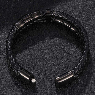 Buddha Gift Layered Leather Weave Fortune Bracelet