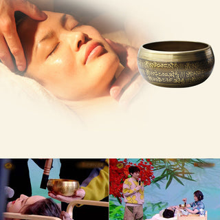 Buddha Gift Tibetan Sound Bowl Handcrafted for Yoga Mindfulness and Meditation Singing Bowl Set