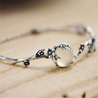 Buddha Gift Plum Blossom Chalcedony Positive Bracelet