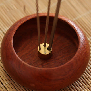 Buddha Gift Rosewood Meditation Healing Incense Burner Decoration