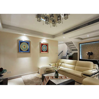 Buddha Gift Tibetan Handmade Thangka Painting Spiritual Blessing Blind Box Random Color Pattern