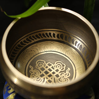 Buddha Gift Tibetan Meditation Sound Bowl Handcrafted for Healing and Mindfulness Singing Bowl Set