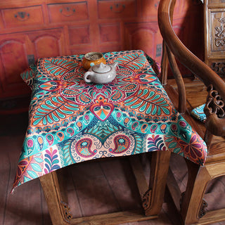 Buddha Gift Boho Mandala Tablecloth Home Table Cover Decor