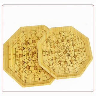 Buddha Gift Feng Shui Bamboo Bagua Map Harmony Energy Map