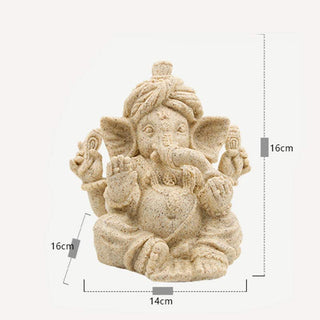Buddha Gift Ganesh Ganpati Elephant Statue Blessing Protection Home Decoration