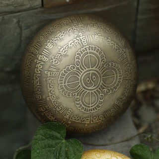Buddha Gift Tibetan Sound Bowl Handcrafted for Focus and Meditation Peaceful Happiness Singing Bowl Set