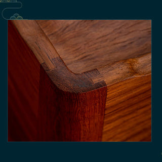 Buddha Gift Retro Handmade Floral Pattern Rosewood Jewelry Storage Box Lockable Wooden Gift Organizer Box