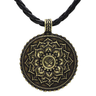 Six True Words Love Peace Flower Pattern Necklace (Extra 35% Off | USE CODE: FS35)