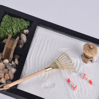 Buddha Gift Koi Fish Small Bridge Calm Peace Meditation Zen Garden Decoration