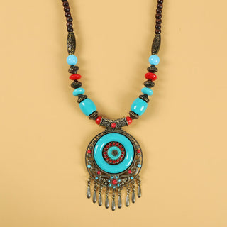 Buddha Gift Tibetan Retro Beads Tassel Hair Decoration Hair Accessories