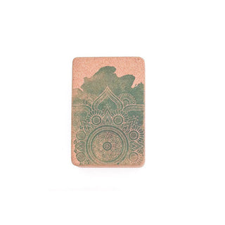 Buddha Gift Tibetan Mandala Mindful Yoga Cork Block