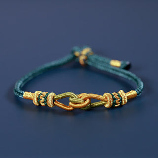 Buddha Gift Handmade Knotting Faith Strength Braid String Bracelet