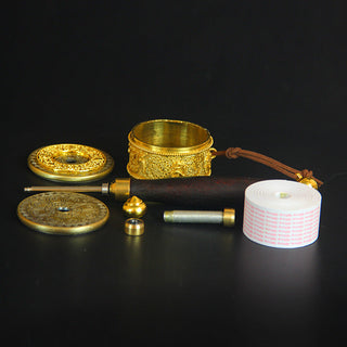 Buddha Gift Tibetan Lucky Prayer Wheel Six True Words Decoration