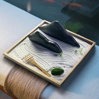 Buddha Gift Rocks Landscape Meditation Enlightenment Zen Garden Decoration