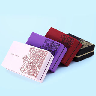 Buddha Gift Tibetan Mandala Mindful Soft Non-Slip Foam Yoga Block